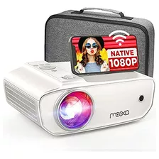 Proyector Mooka Native 1080p Con Wifi, Proyector De Película