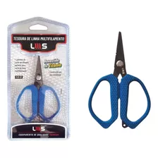 Tesoura De Linha Multifilamento 12cm - Lumis Cor Azul