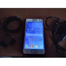 Celular Samsung Galaxy Core 2 Duos Com Fone E Carregador