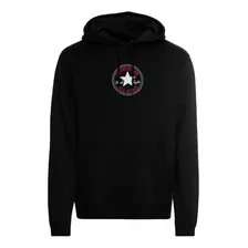 Hoodie Converse Go-to Chuck Taylor Patch-negro