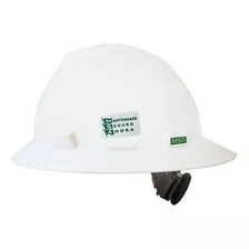 Casco De Seguridad Ala Ancha Redonda V-gard Msa Con Matraca