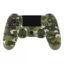 Controle Joystick Sem Fio Genérica Camuflado Wireless Verde