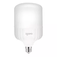 Foco Led T120, 40w Luz Fría Multi Voltaje, E27 Luz Blanco Frío