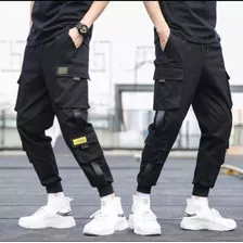 Calça Jogger Cargo Hip-hop Masculina 