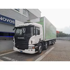 Scania P310 8x2 2015/15 Com Baú 