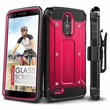 Funda Para LG Stylo 3 Evocel Serie Explorer Con Protector De