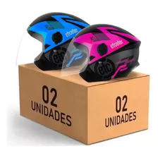 Kit 2 Capacete Casal Aberto New Liberty 3 Open Etceter Cores