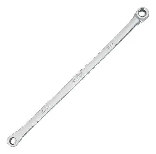 Llave Estriada Larga Bremen Poli V 10mm - 11mm 332mm 8050 Gris