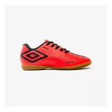 Chuteira Tênis Umbro Ultraskin Futsal Indor Infantil Coral