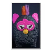 Figura Furby Negro Mueve Pelo, Mcdonald's, 2014