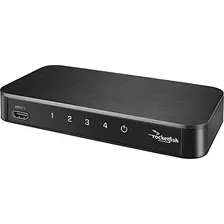 Rocketfish 4port 4k Hdmi Switch Box Black Rfg1501