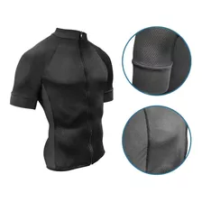 Camisa Ciclismo Camiseta Básica Masculina C/ Bolso Zipper T