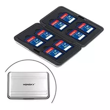 Honsky Aluminio Resistente Al Agua Uhs-i Sd Micro Sd Sdhc Sd