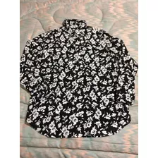 Liz Claiborne Blusa Estampada Para Dama Talla M Color Negro