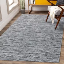 Tapete De Sala Antiderrapante Genova 1,32m X 3,00m Jacquard Cor Cinza Desenho Do Tecido Geométrico