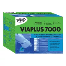 Impermeabilizante Viaplus 7000 Fibras -viapol - 18kg