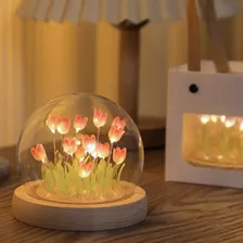 Lámpara Led De Tulipanes 