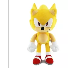 Peluche Súper Sonic Hedgehog 30 Cm Nuevo 