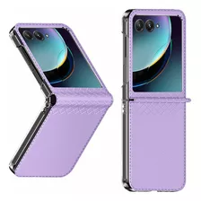 Funda Cover Cuero Con Bisagra Para Motorola Razr 40 Ultra