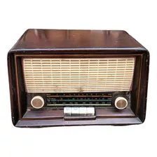 Antigua Radio Blaupunkt, Bari 1, Alemania, 1957, Decoracion