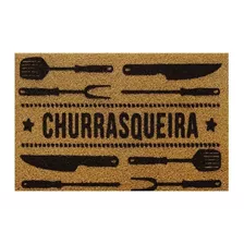 Tapete 40x75cm Churrasqueira Lazer Gourmet Antiderrapante