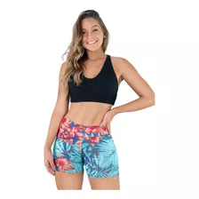 Short Curto Estampado Suplex Fitness Academia E Ginástica