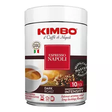 Cafe Kimbo Italiano Espresso Napoli 250g Molido Lata