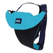 Mochila Porta Bebe Bebesit Soft Hasta 12kgs 2 En 1 Color Celeste