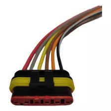 Ficha Chicote Conector Fiat Pálio Línea Ducato6 Cables 