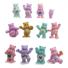 Ursinhos Carinhosos Miniatura 12pcs Personagens 5cm Retro