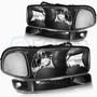 Bumper Guard Delantero Faros Drl Gmc Sierra 1500 2016-17-18