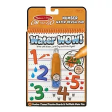 Libro De Actividades Water Wow! Números, Melissa & Doug