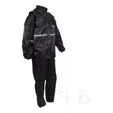 Traje Impermeable Para Motociclista R7 Con Reflejante