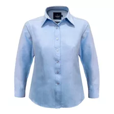 Blusa Oxford Trend Premium M/l Mujer Uv+ Protección