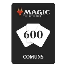 Bulk 600 Cartas Comuns De Magic: The Gathering
