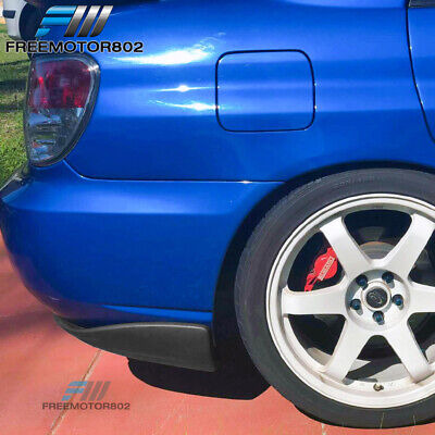 Fits 05-07 Subaru Impreza Wrx Sti Cs Rear Bumper Lip Spl Zzg Foto 7