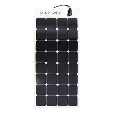 Panel Solar Monocristalino Flexible Sunpower De 100 Vat...