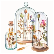 Pct. De Guardanapos Ambiente 20 Un. Potpourri Bell Jars