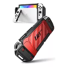 Funda Protectora Para Nintendo Switch Oled Rubicundo