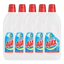 Kit Com 5 Limpador Diluível Ajax Fresh 1l Cada