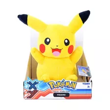 Boneco Pelúcia Pokémon Xy Pikachu Plush Original Tomy 18cm