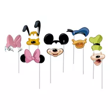 Máscara C/ Vareta Festa Mickey Mouse - 15 Unidades - Regina