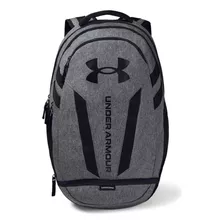 Mochila Under Armour Hustle Negra Resistente Al Agua