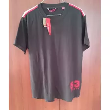 Para Caballero Elegante Camiseta Zara Española Original L