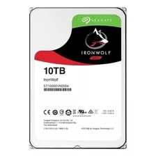 Disco Rígido Interno Seagate Ironwolf St10000vn0004 10tb