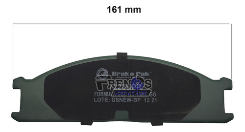 Pastilla Freno Tra Brake Pak Para Nissan Frontier 4x2 Foto 7