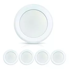 Luz De Disco Led Regulable De 6 Pulgadas, Paquete De 4 Luces