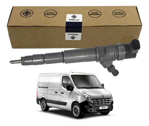 Bico Injetor Master 2.3 16v M9t 0445110634 166005070r Reman