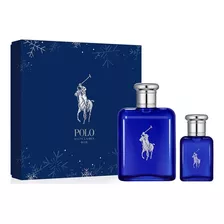 Set Perfume Polo Blue Edt Hombre 125 Ml + Edt 40 Ml