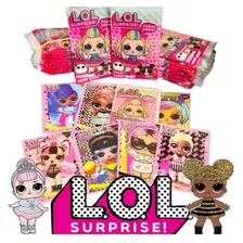 Kit 100 Cards Figurinhas Lol Surprise = 25 Pacotes P/ Menina